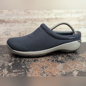 Womens Merrell Encore Q2 Breeze Slip On Shoes Sz 10.5 Used J00974 Navy Blue Mesh